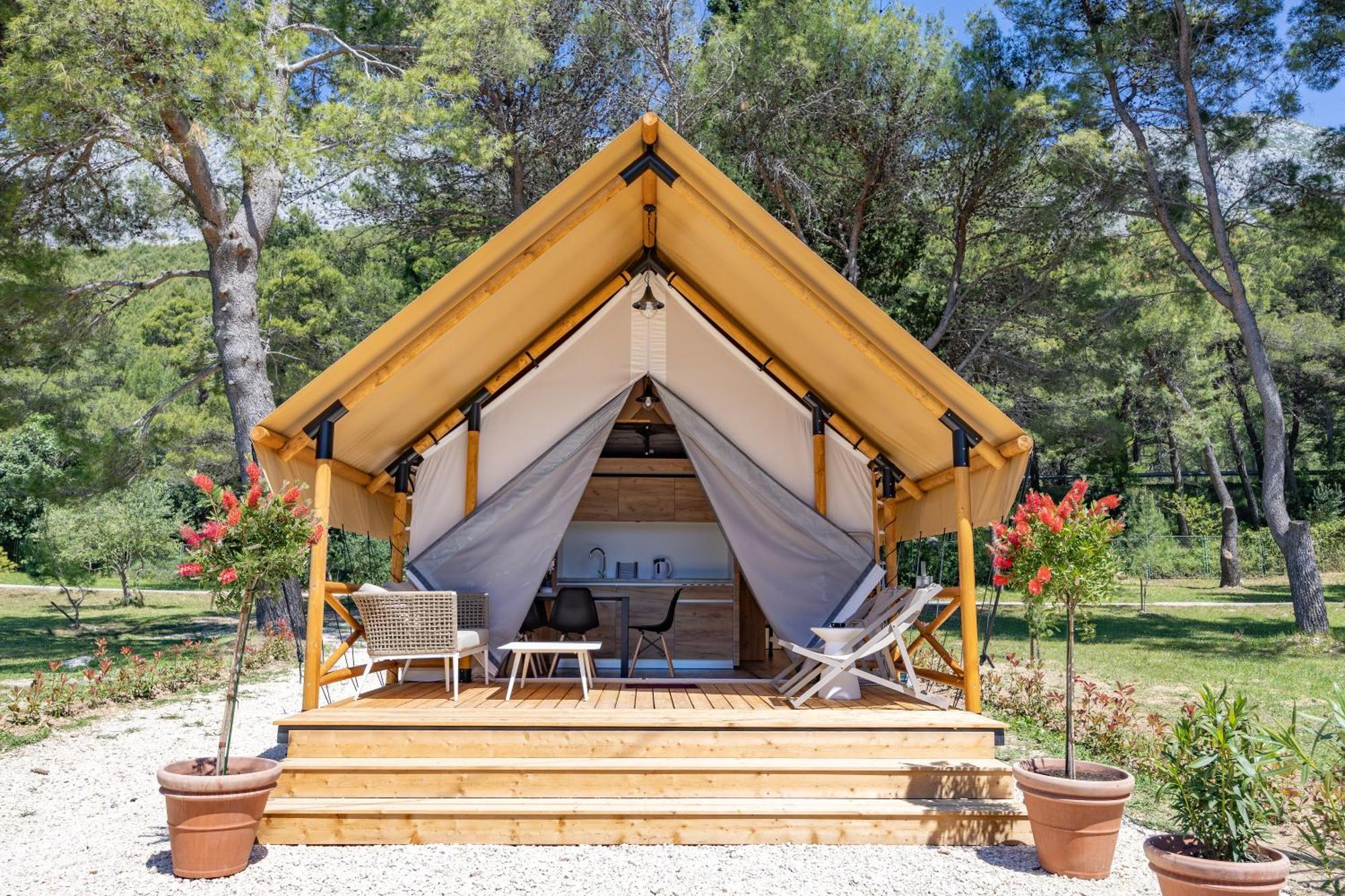 Camp Dole Zivogosce - Mobile Home And Glamping Tent Zewnętrze zdjęcie